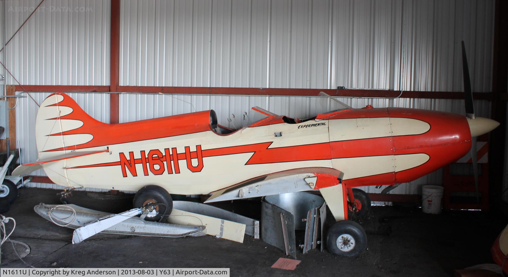 N1611U, 1966 Donalson XP-1 C/N 34499A, 2013 Elbow Lake Fly-in