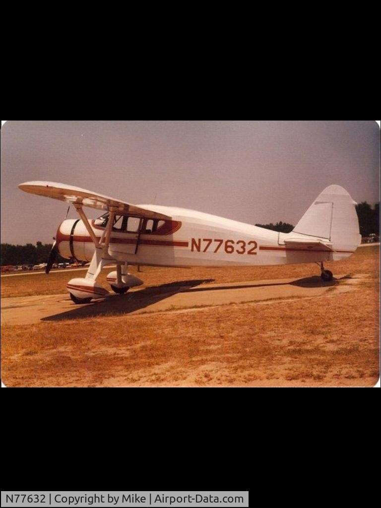 N77632, 1946 Fairchild 24W-46 C/N W46-332, Dads old plane.