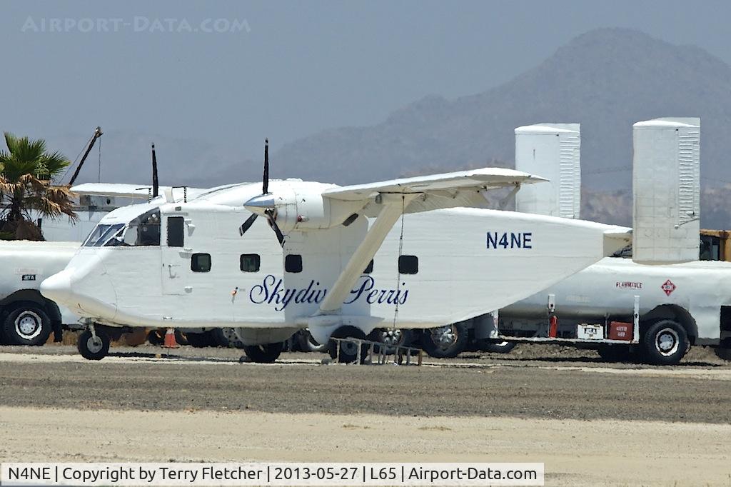 N4NE, 1970 Short SC7 Series 2 C/N SH1885, Photographed at Perris Valley Skydive , Perris , CA