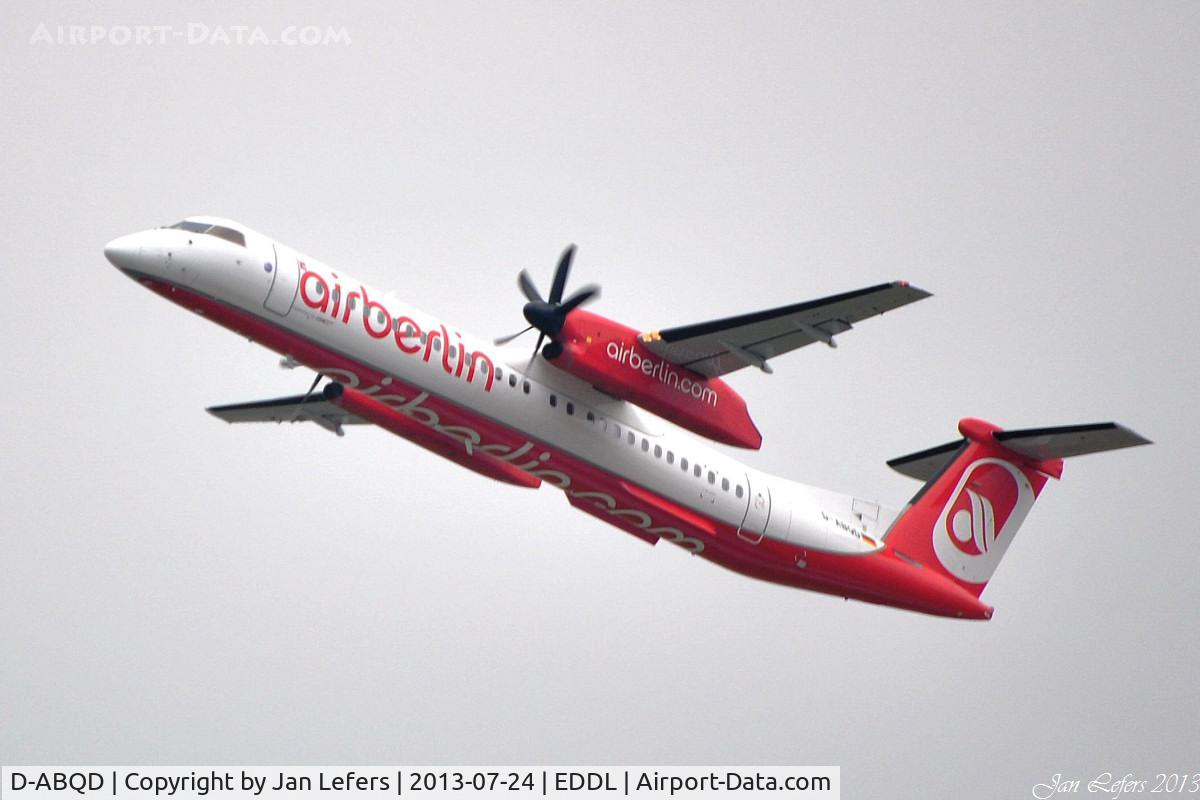 D-ABQD, 2009 De Havilland Canada DHC-8-402Q Dash 8 C/N 4234, Air Berlin