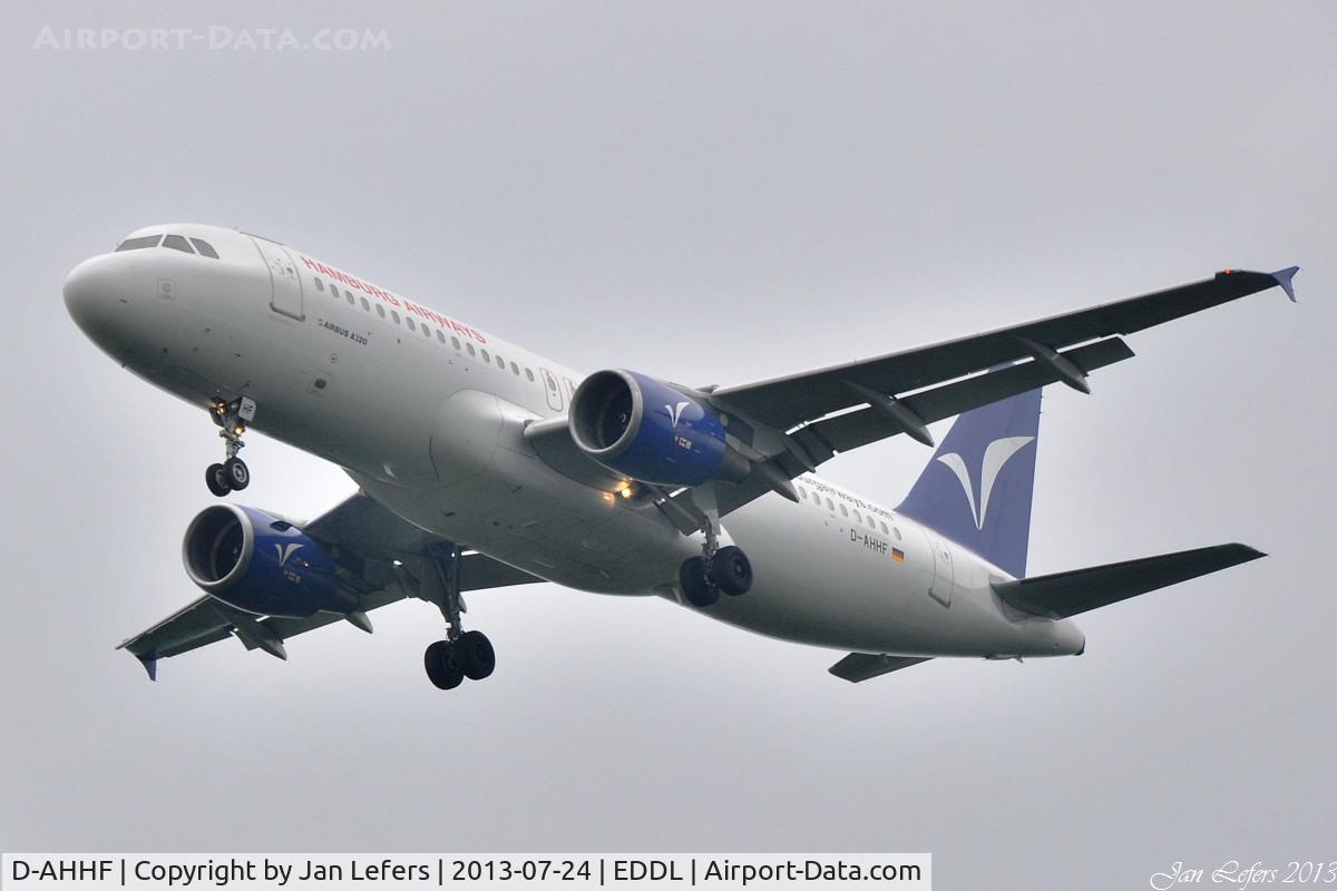 D-AHHF, 1998 Airbus A320-214 C/N 888, Hamburg Airways