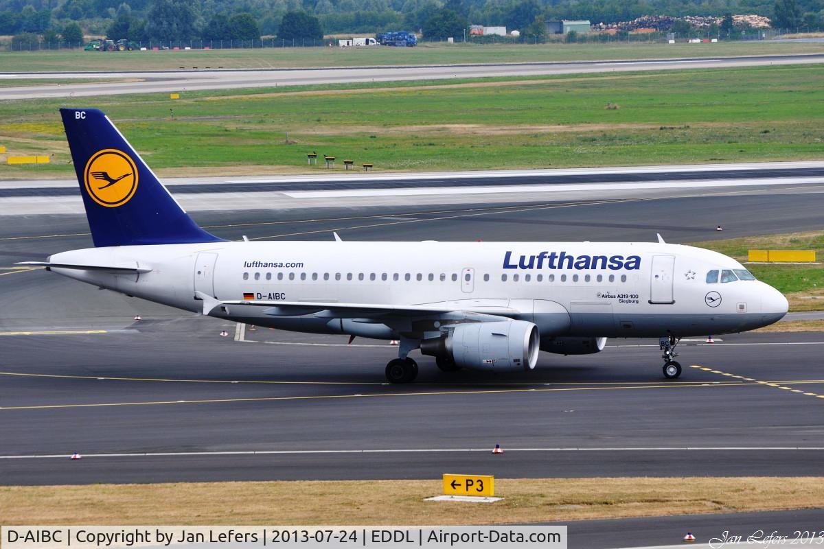 D-AIBC, 2010 Airbus A319-112 C/N 4332, Lufthansa