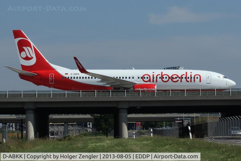D-ABKK, 2010 Boeing 737-86J C/N 37753, On taxi along A1 to apron 1....
