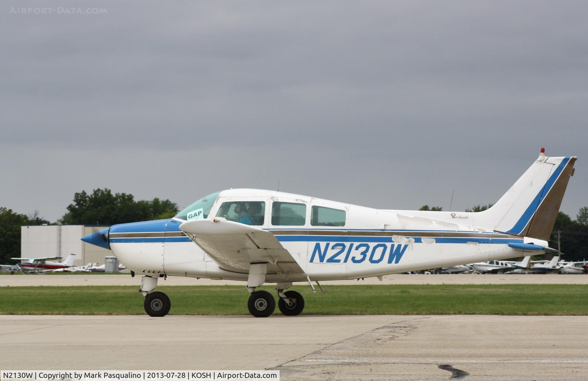 N2130W, 1974 Beech C23 Sundowner 180 C/N M-1505, Beech C23