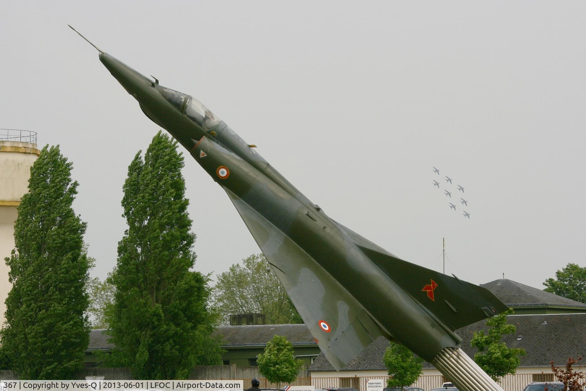 367, Dassault Mirage IIIRD C/N 367, Dassault Mirage IIIRD (33-TP), Chateaudun Air Base 279 (LFOC)
