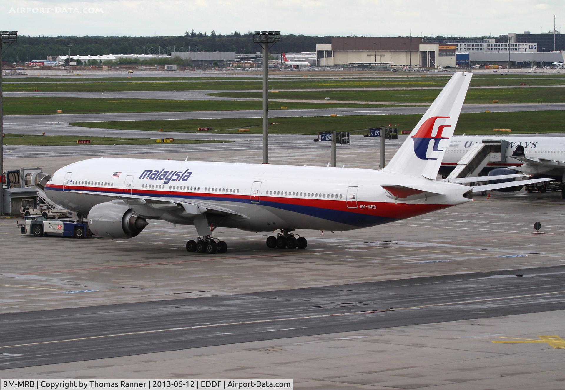 9M-MRB, 1997 Boeing 777-2H6/ER C/N 28409, Malaysia B777
