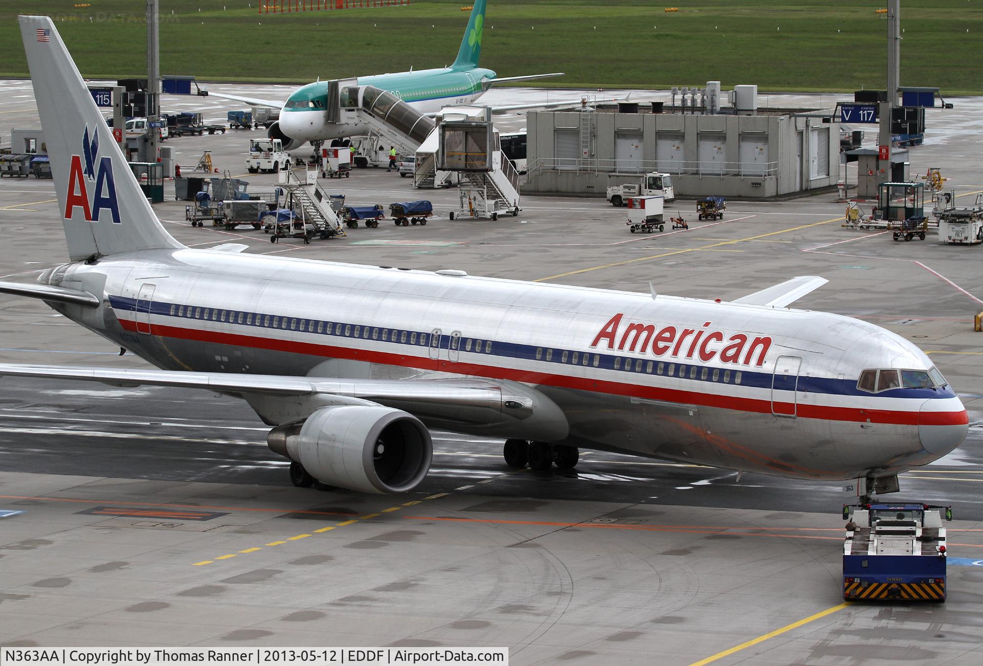 N363AA, 1988 Boeing 767-323 C/N 24044, American B767