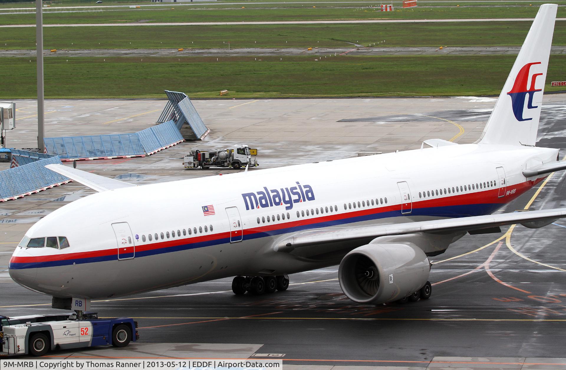 9M-MRB, 1997 Boeing 777-2H6/ER C/N 28409, Malaysia B777