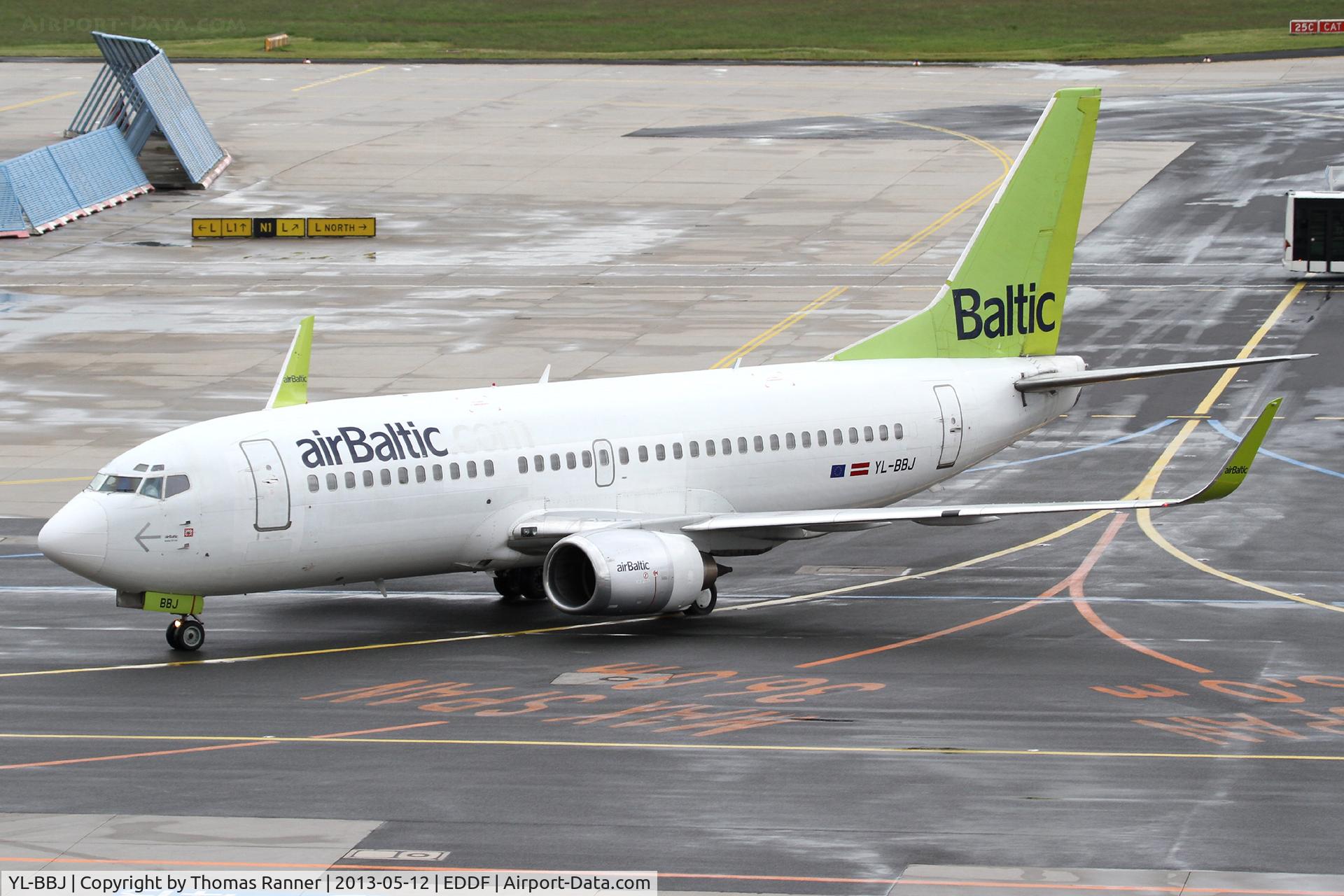 YL-BBJ, 1999 Boeing 737-33Q C/N 30333, Air Baltic B737