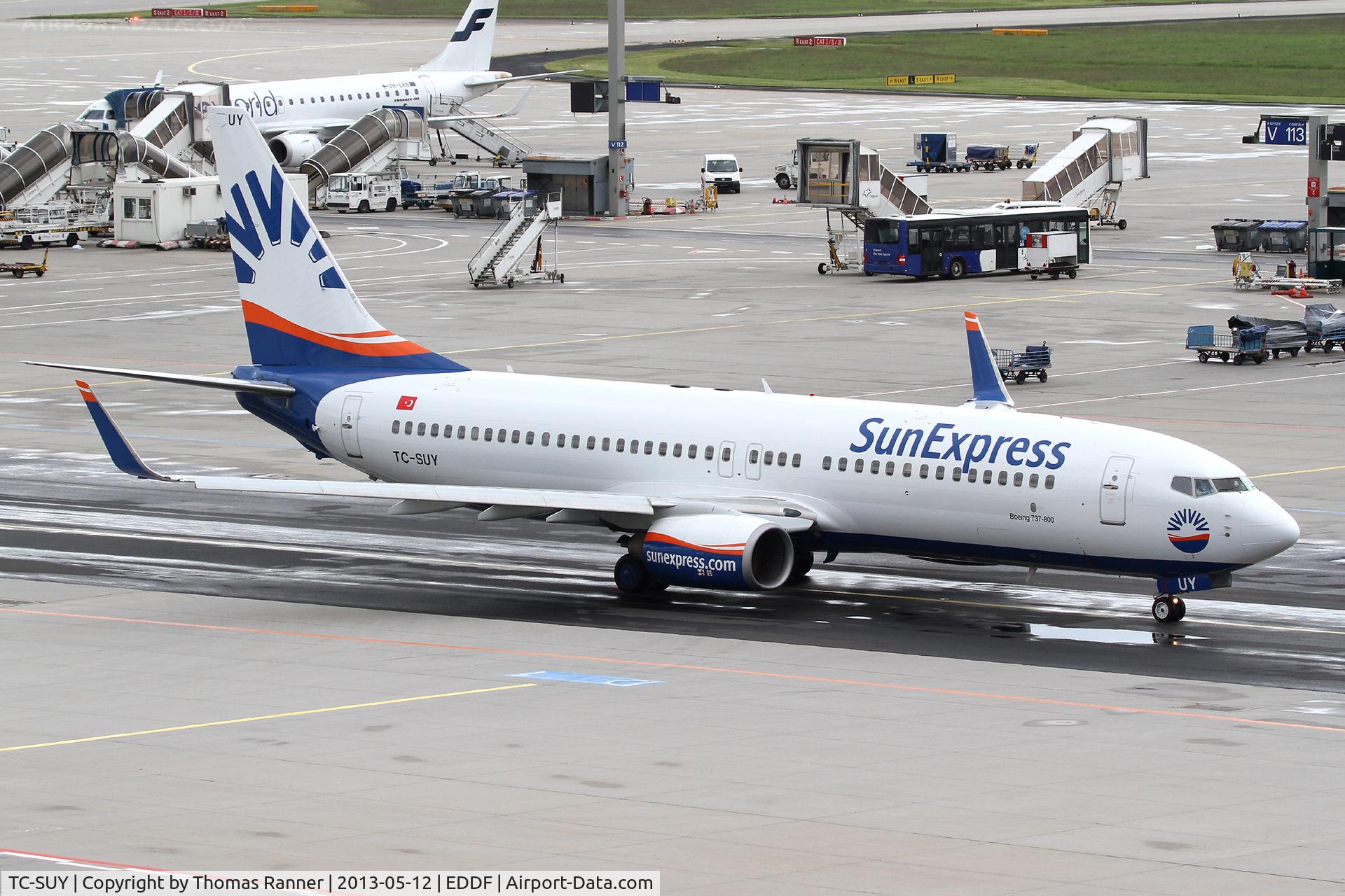 TC-SUY, 2001 Boeing 737-86N C/N 30806, SunExpress B737