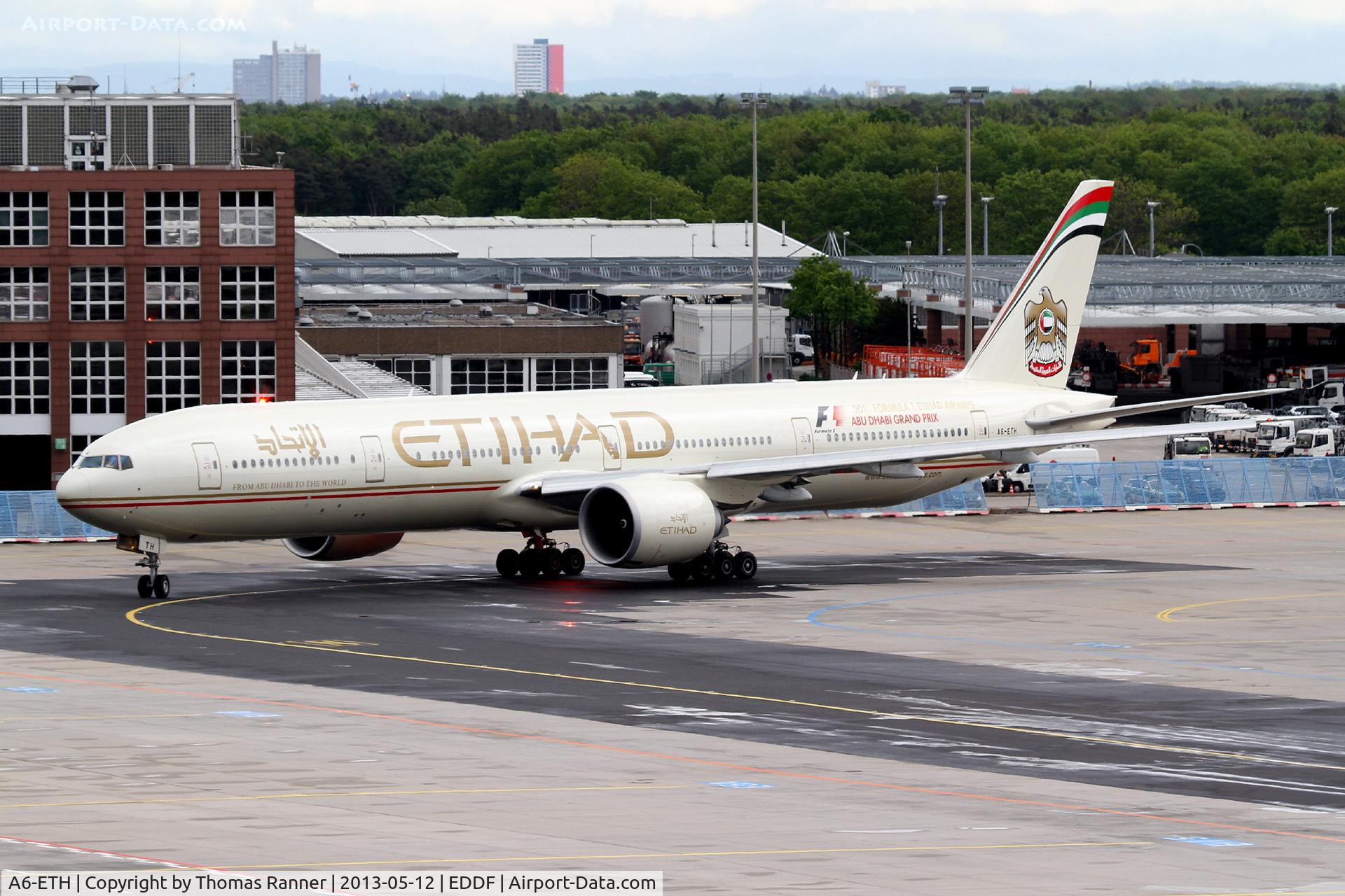 A6-ETH, 2011 Boeing 777-3FX/ER C/N 39683, Etihad B777