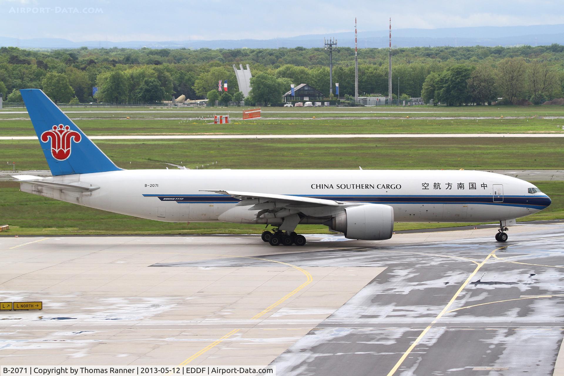 B-2071, 2009 Boeing 777-F1B C/N 37309, China Southern B777