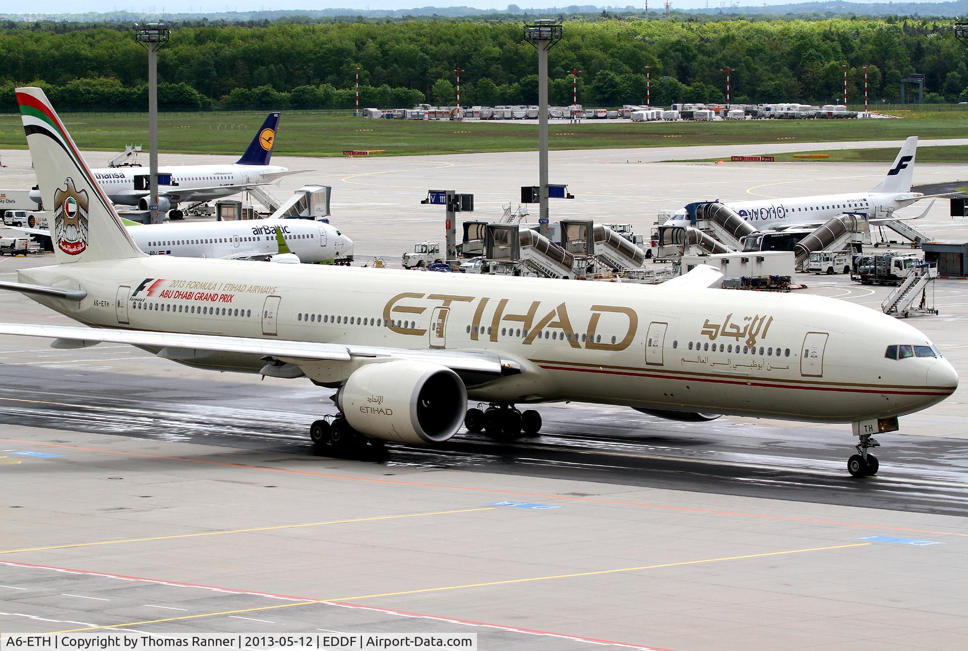 A6-ETH, 2011 Boeing 777-3FX/ER C/N 39683, Etihad B777