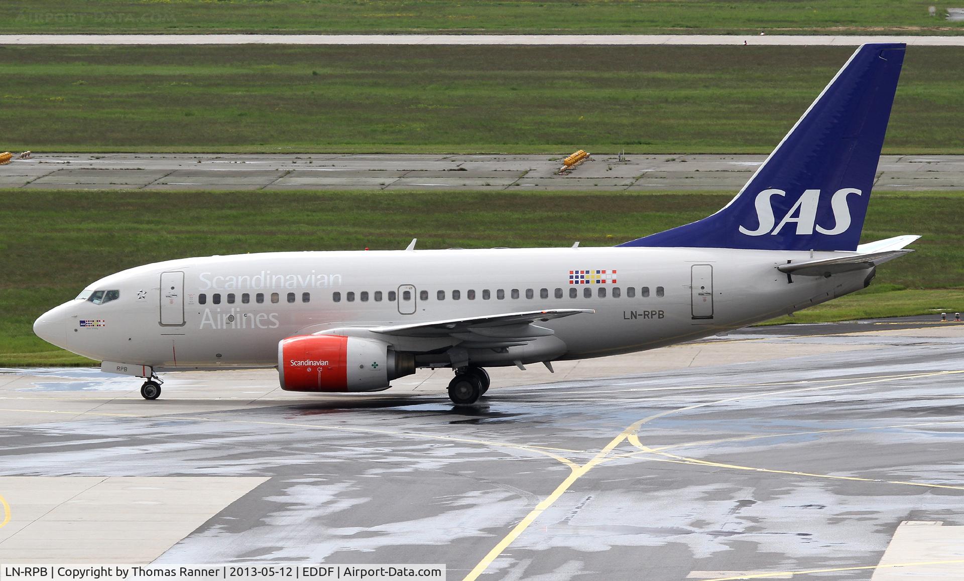 LN-RPB, 1998 Boeing 737-683 C/N 28294, SAS B737
