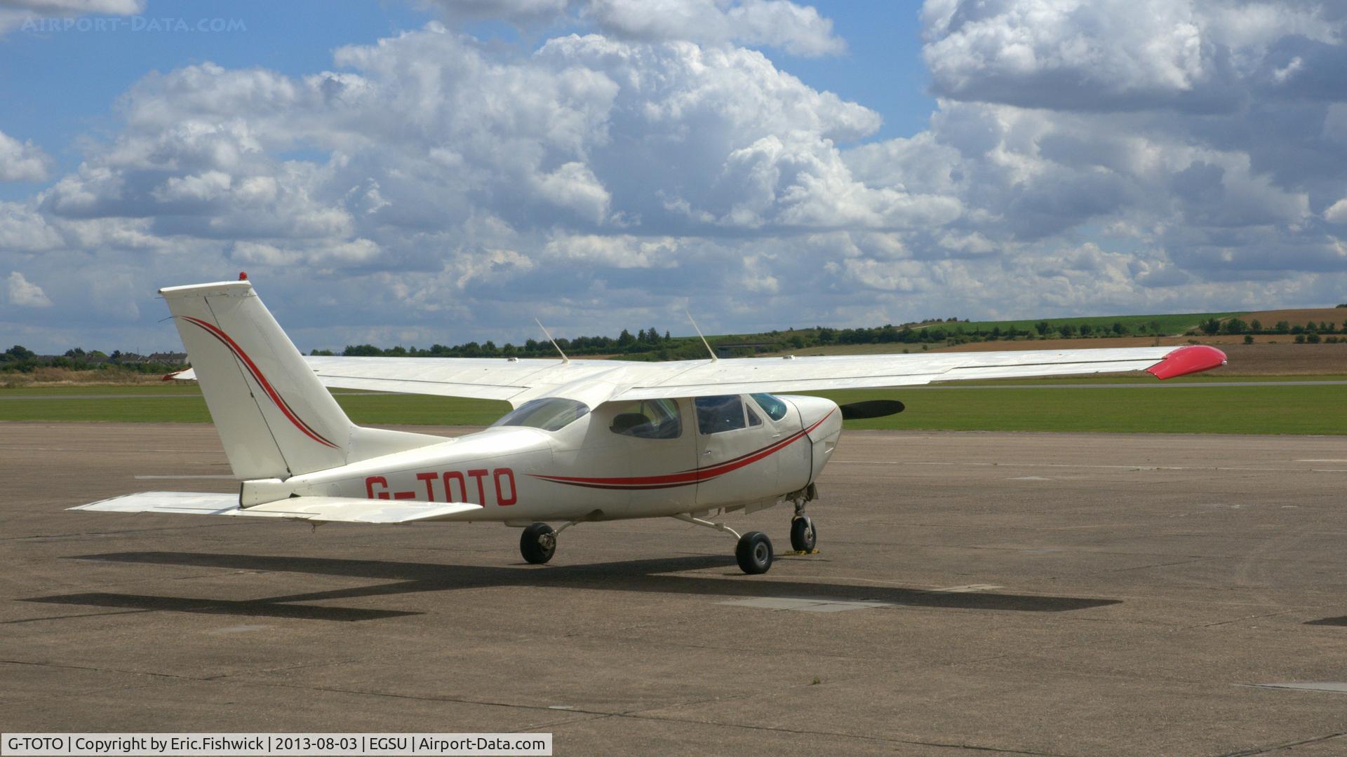 G-TOTO, 1972 Reims Cessna F177RG C/N 0049, 2. G-TOTO visiting Duxford Airfield.