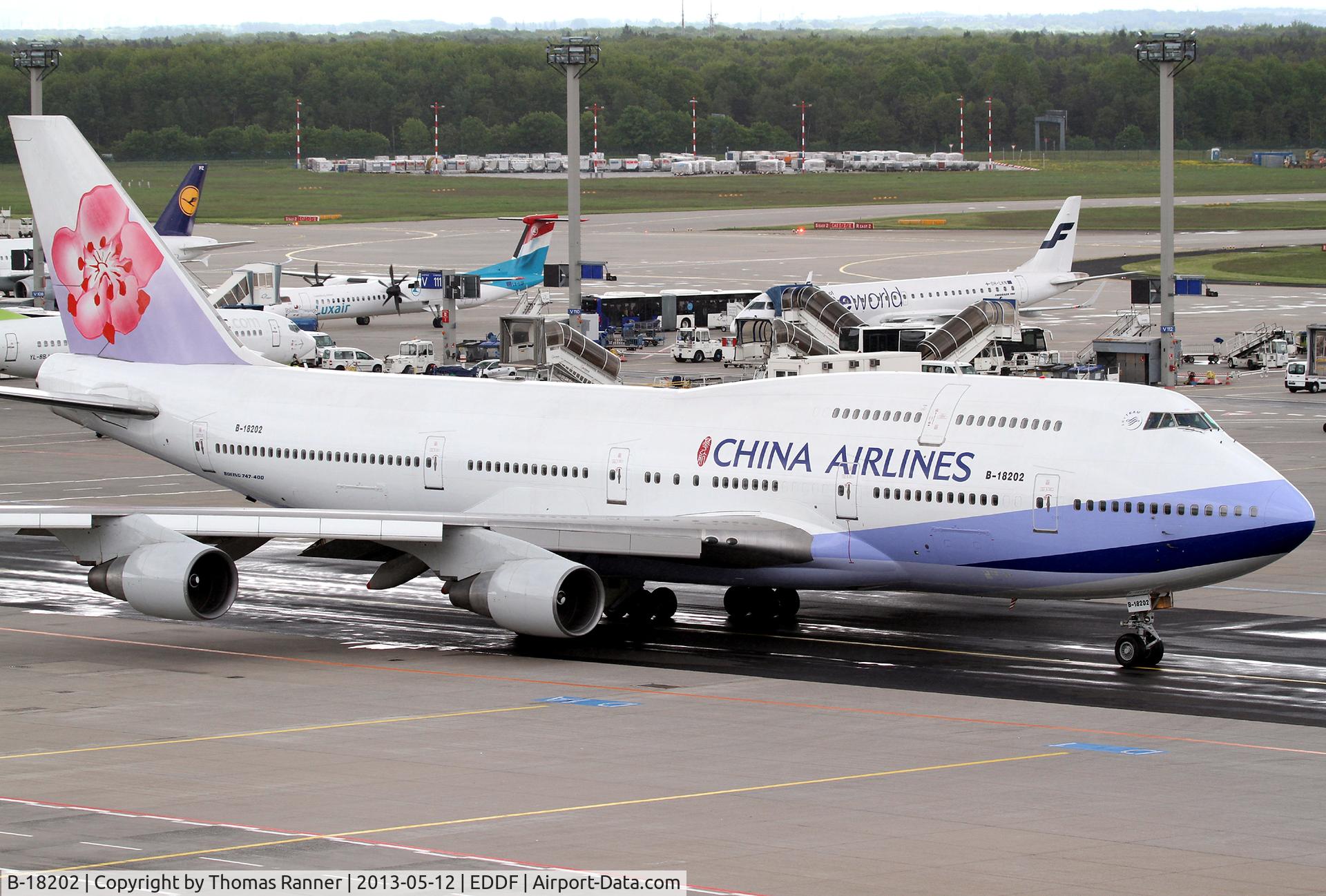 B-18202, 1997 Boeing 747-409 C/N 28710, China Airlines B747