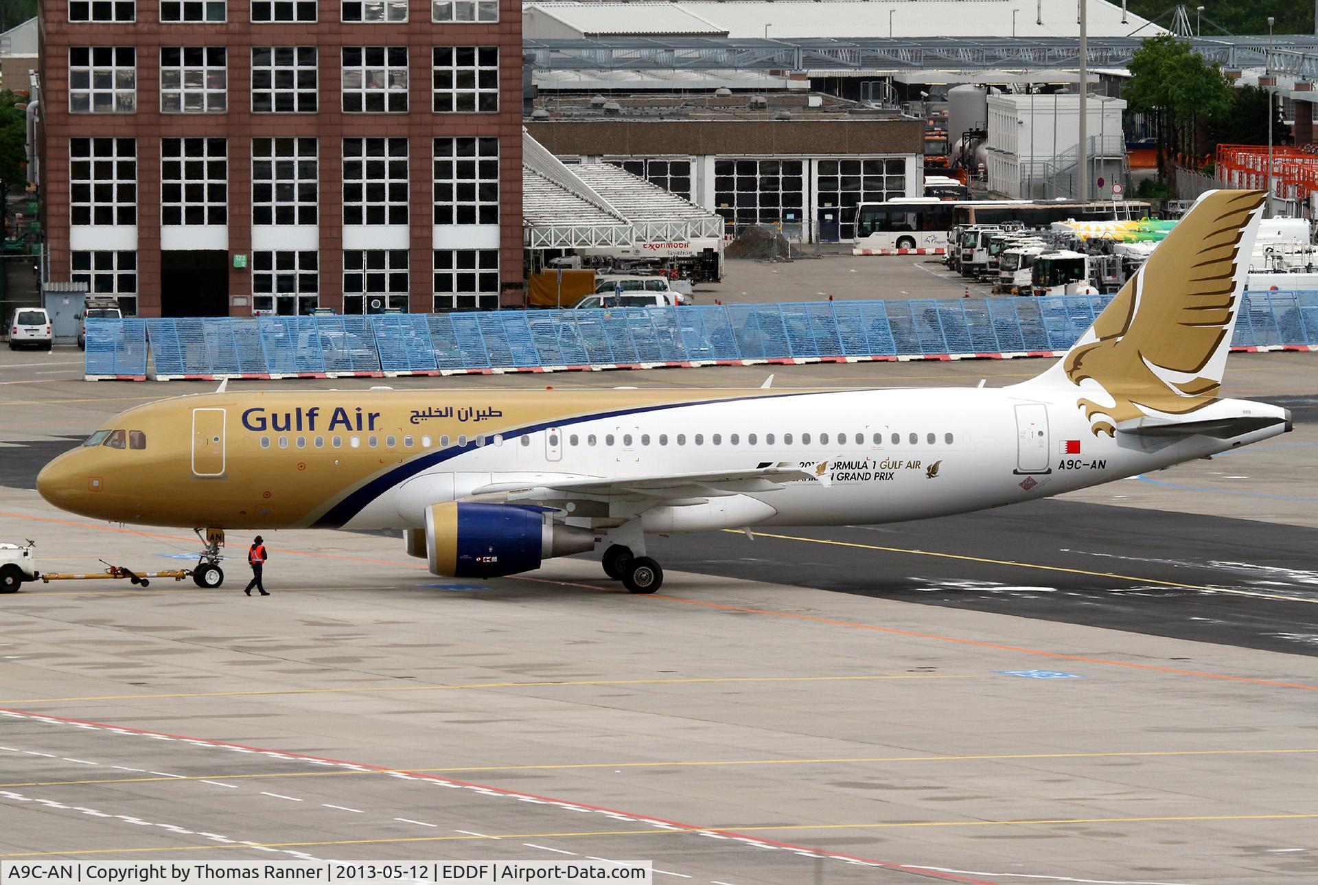 A9C-AN, 2011 Airbus A320-214 C/N 4865, Gulf Air A320