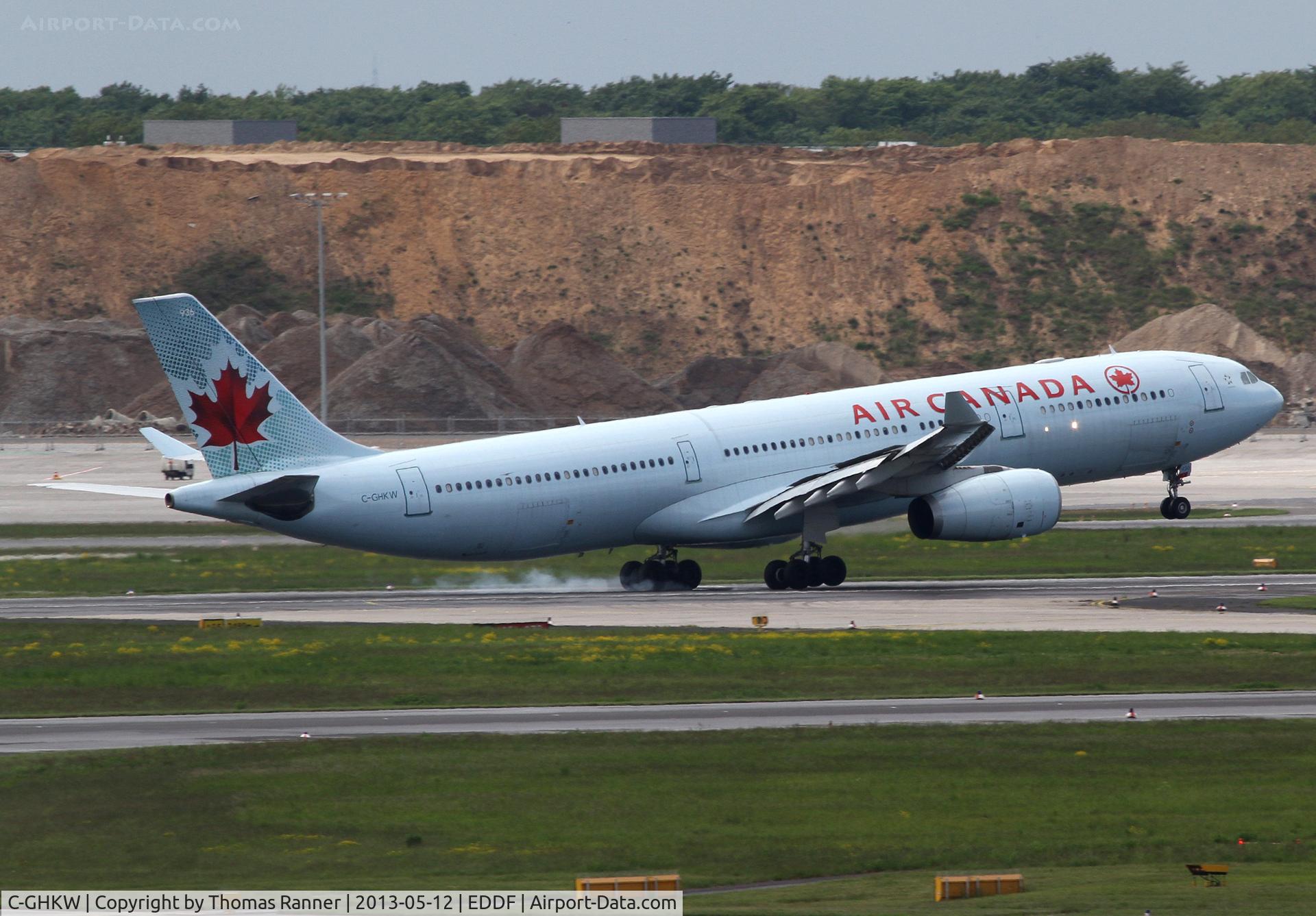 C-GHKW, 2001 Airbus A330-343 C/N 0408, Air Canada A330