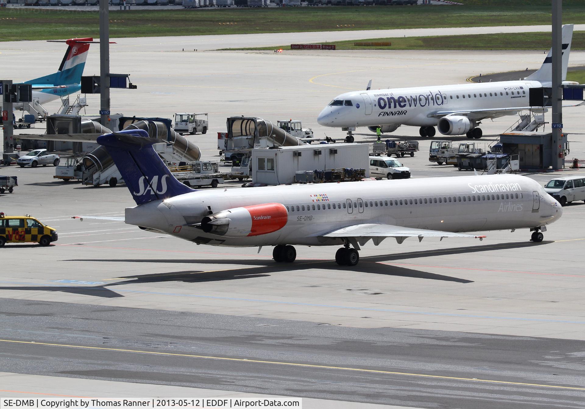 SE-DMB, 1991 McDonnell Douglas MD-81 (DC-9-81) C/N 53314, SAS MD-80