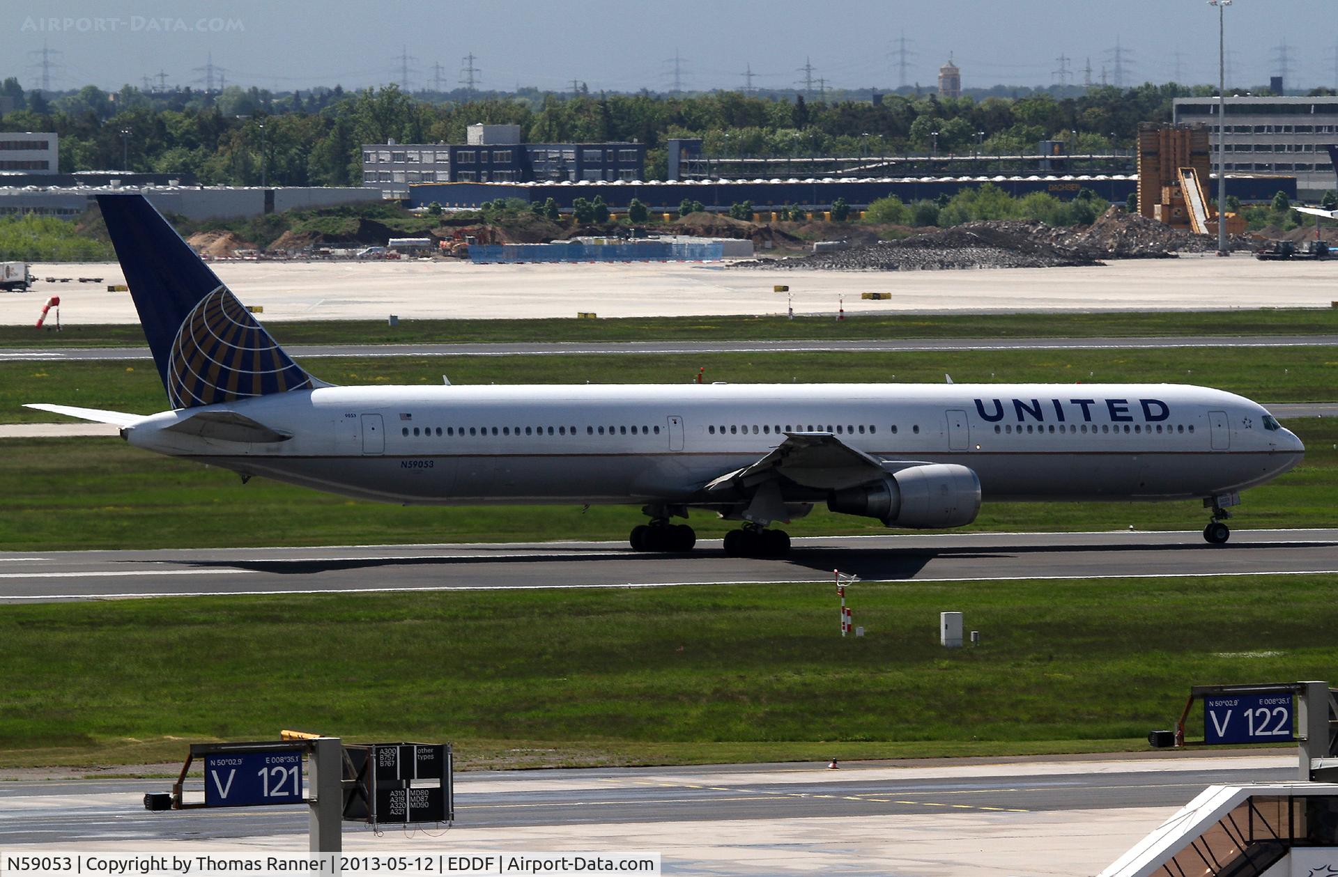 N59053, 2000 Boeing 767-424/ER C/N 29448, United B767