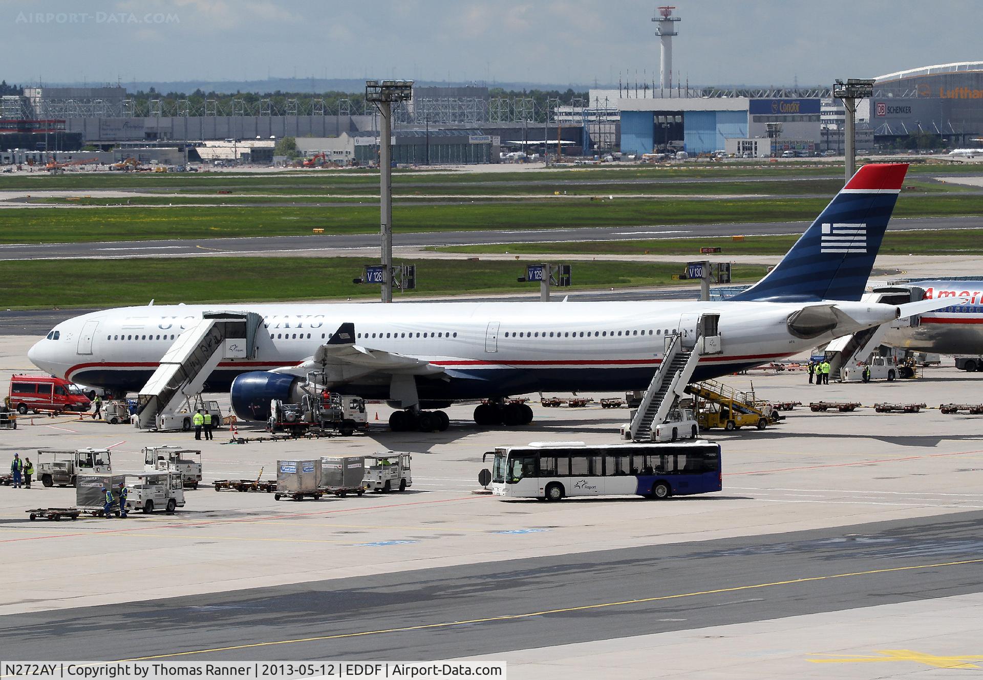 N272AY, 2000 Airbus A330-323 C/N 333, US Airways A330