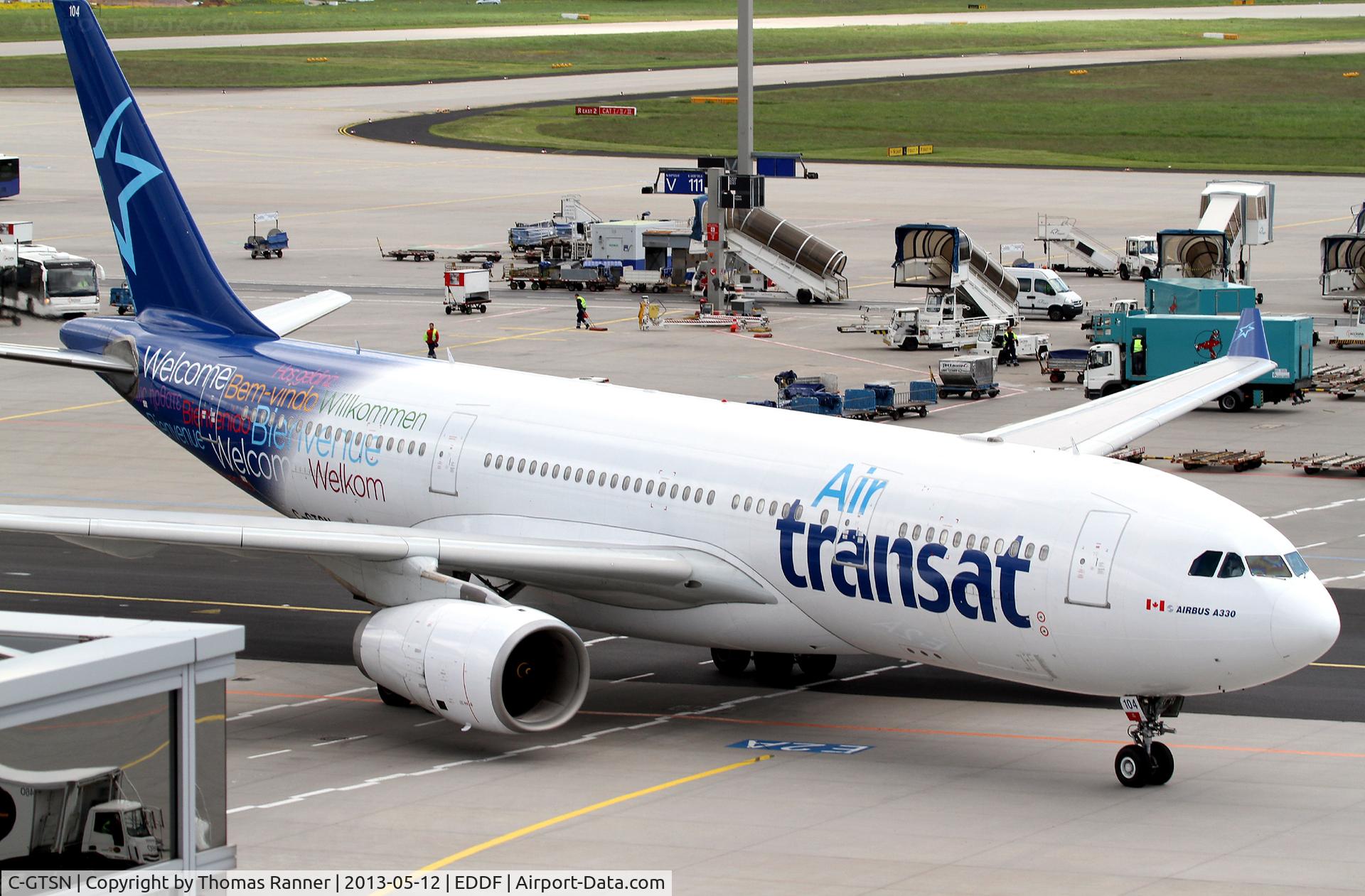 C-GTSN, 2000 Airbus A330-243 C/N 369, Air Transat A330