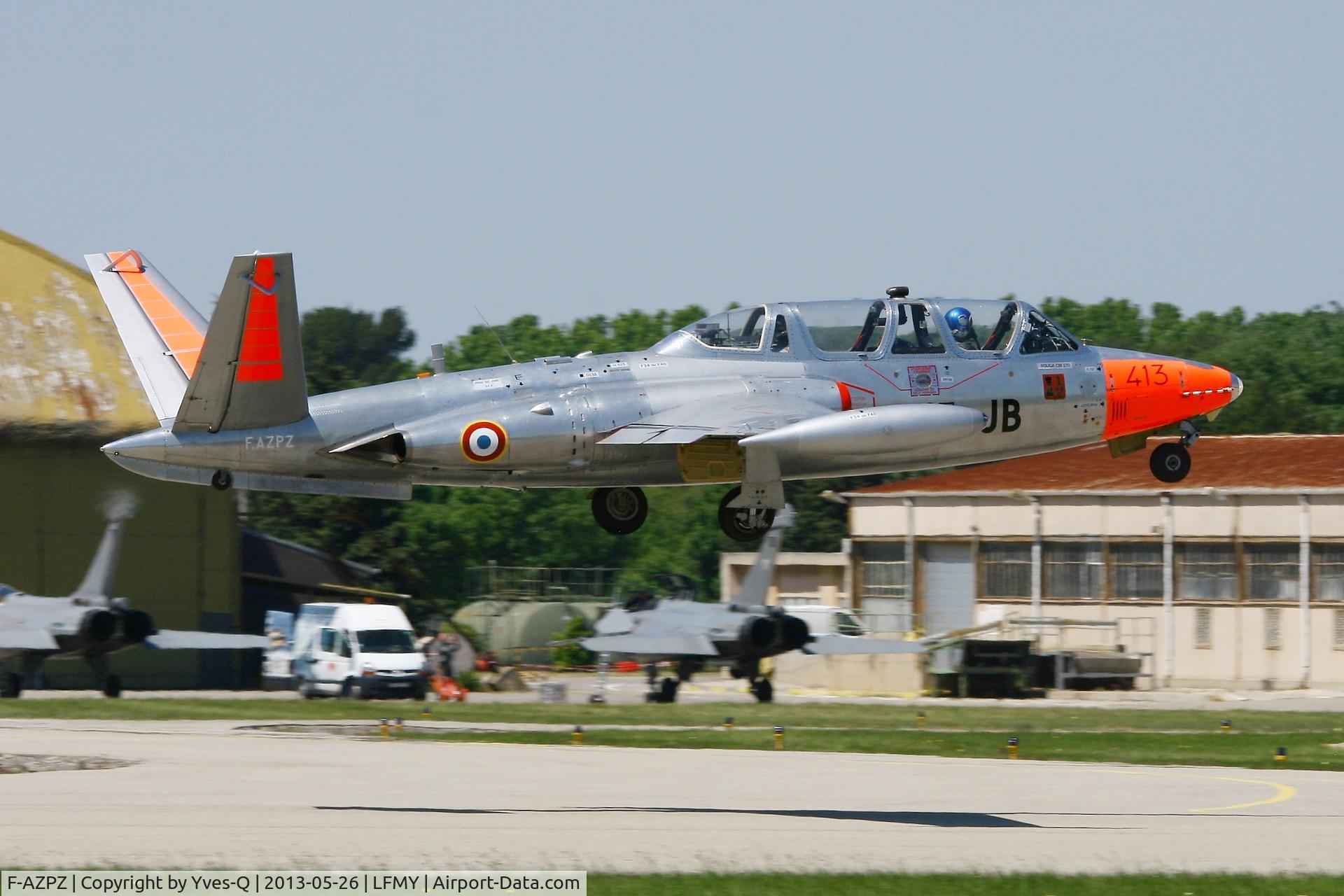 F-AZPZ, 1963 Fouga CM-170 Magister C/N 413, Fouga CM-170 Magister, Salon de Provence Air Base 701 (LFMY)