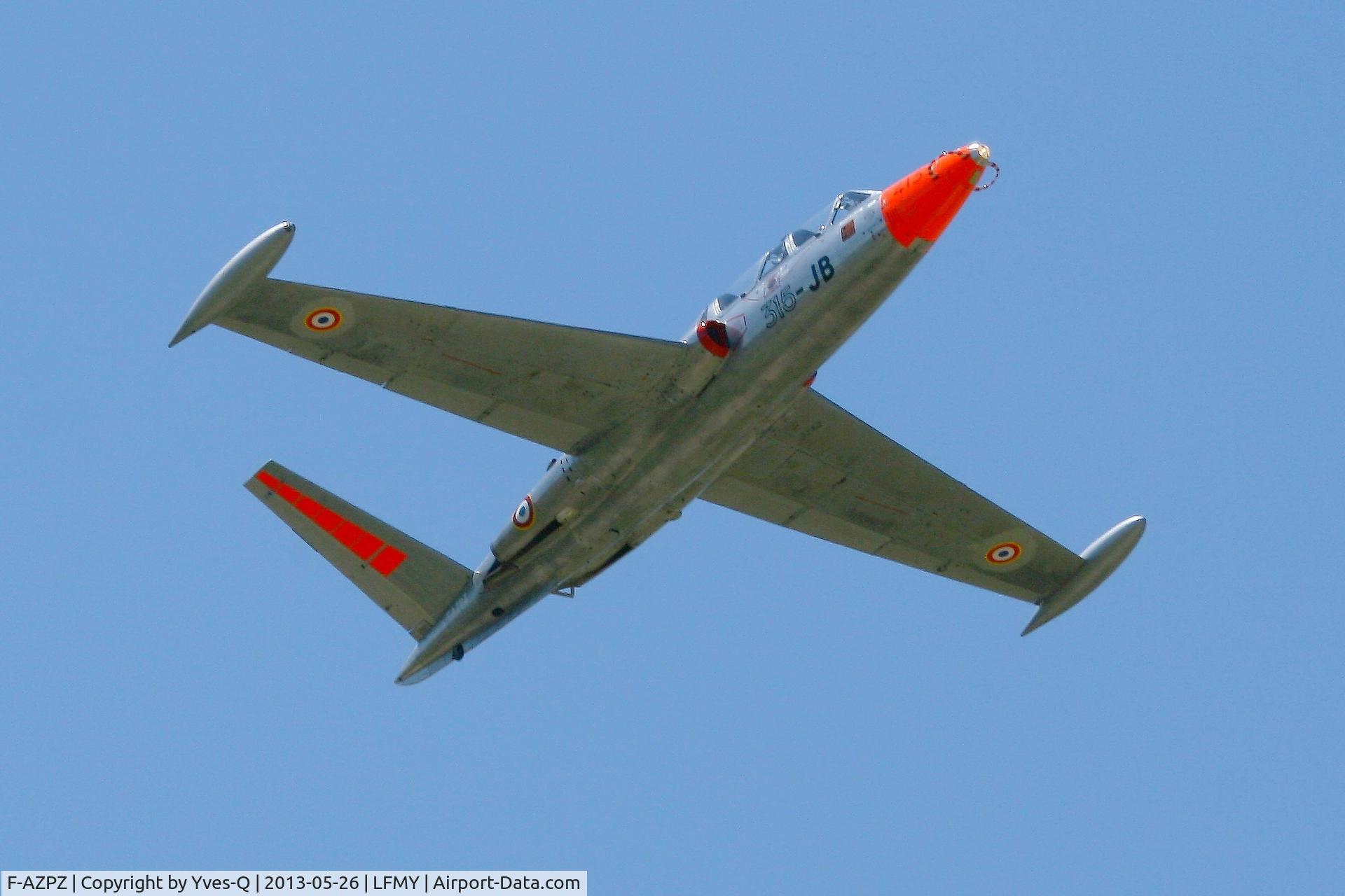 F-AZPZ, 1963 Fouga CM-170 Magister C/N 413, Fouga CM-170 Magister, Salon de Provence Air Base 701 (LFMY)