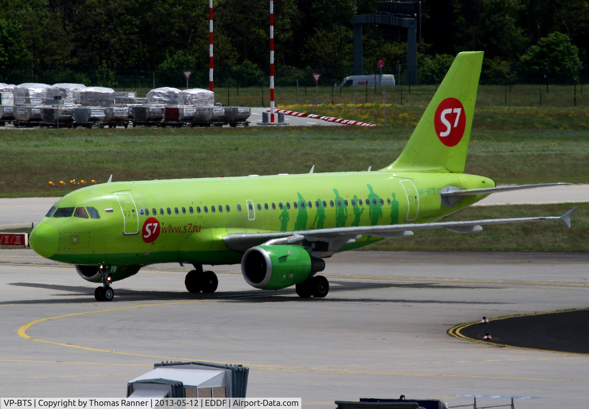 VP-BTS, 2000 Airbus A319-114 C/N 1164, S7 Airlines A319