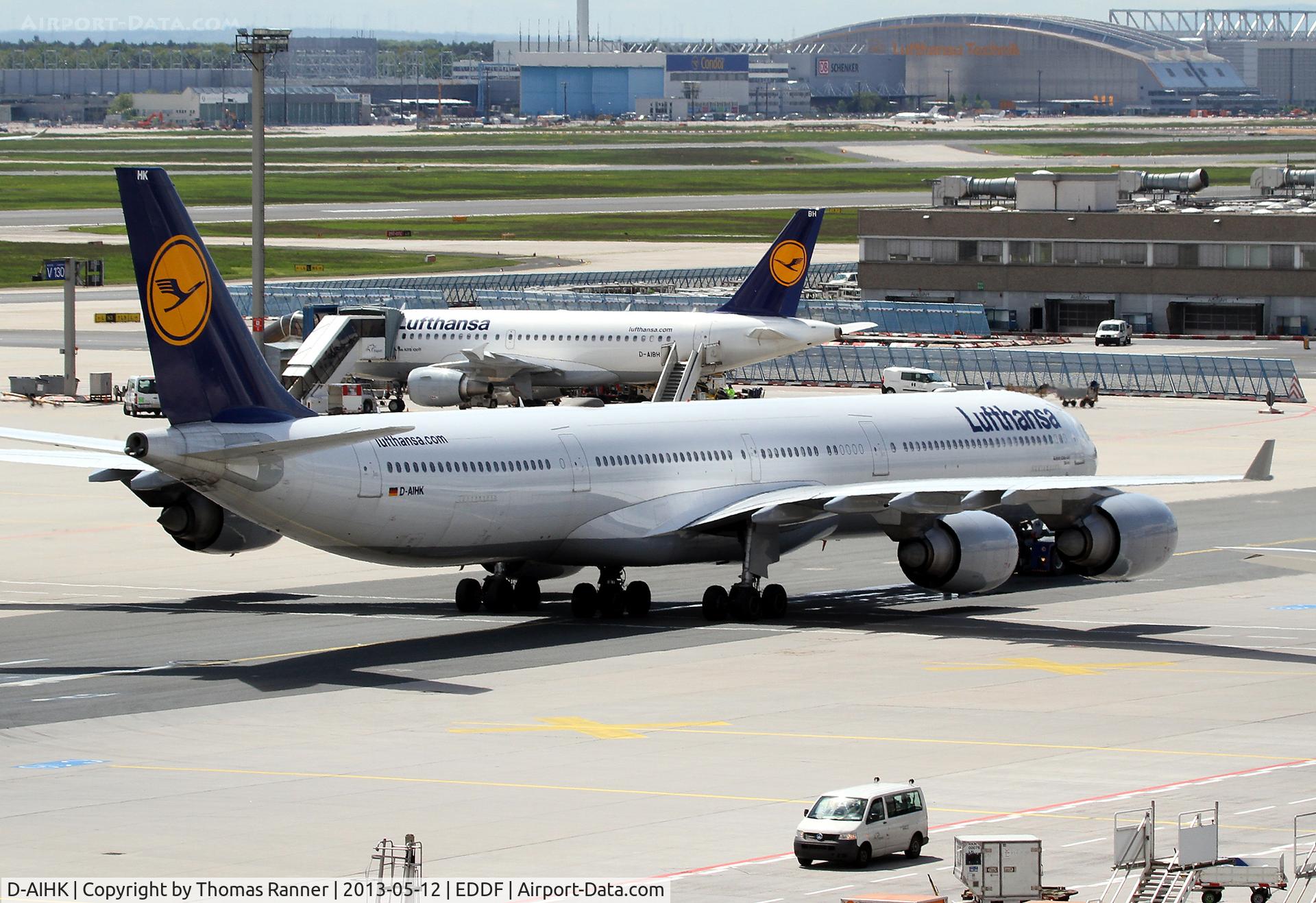 D-AIHK, 2004 Airbus A340-642 C/N 580, Lufthansa A340