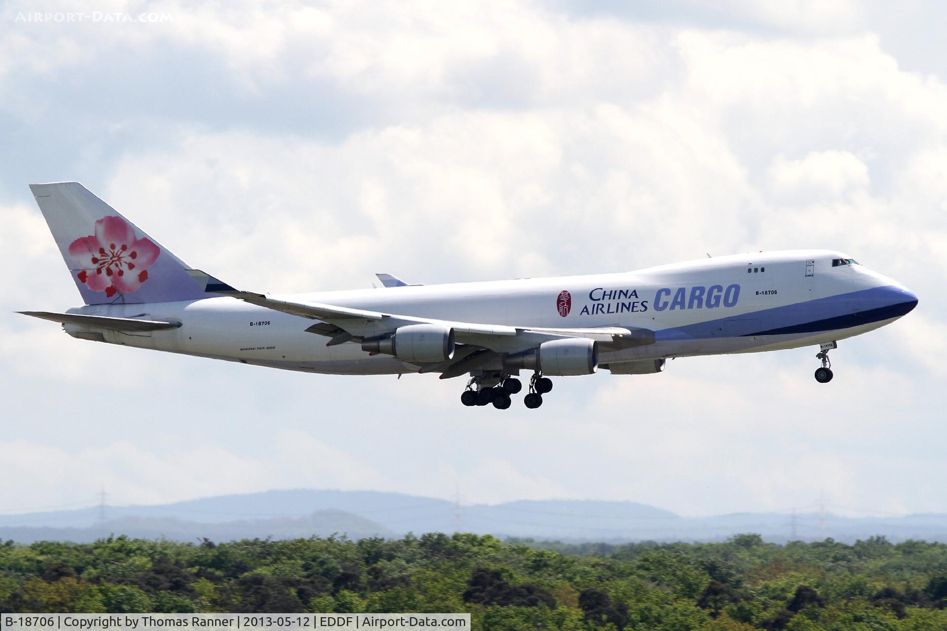 B-18706, 2001 Boeing 747-409F/SCD C/N 30763, China Airlines B747