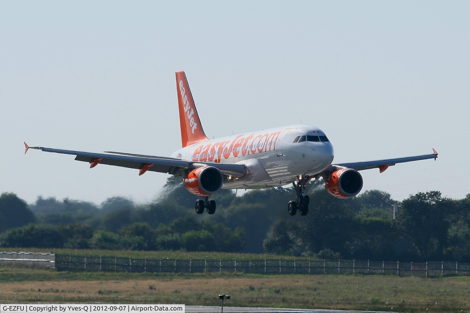 G-EZFU, 2010 Airbus A319-111 C/N 4313, Airbus A319-111, Brest-Guipavas Regional Airport (LFRB-BES)