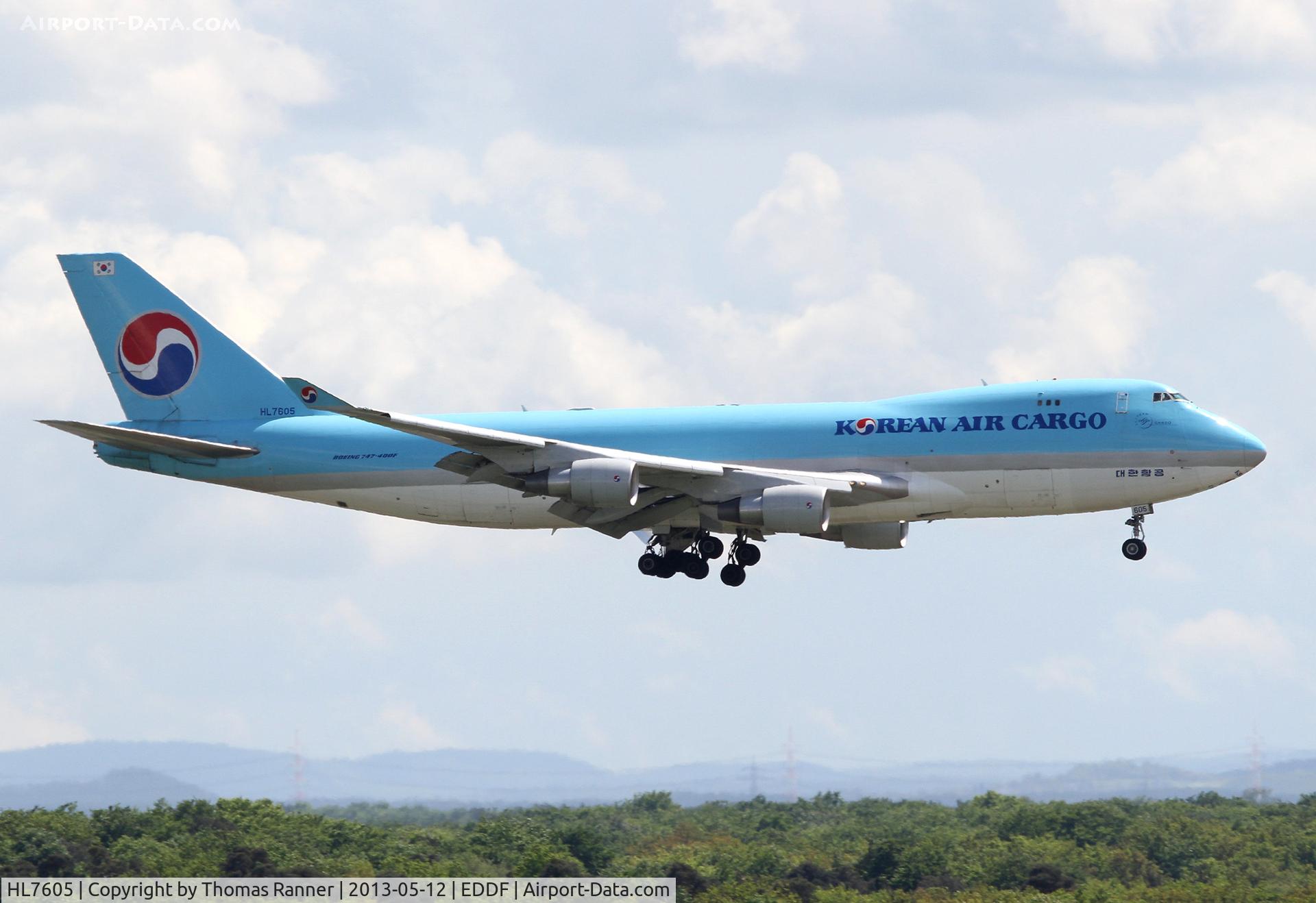 HL7605, 2006 Boeing 747-4B5ERF C/N 35526, Korean B747