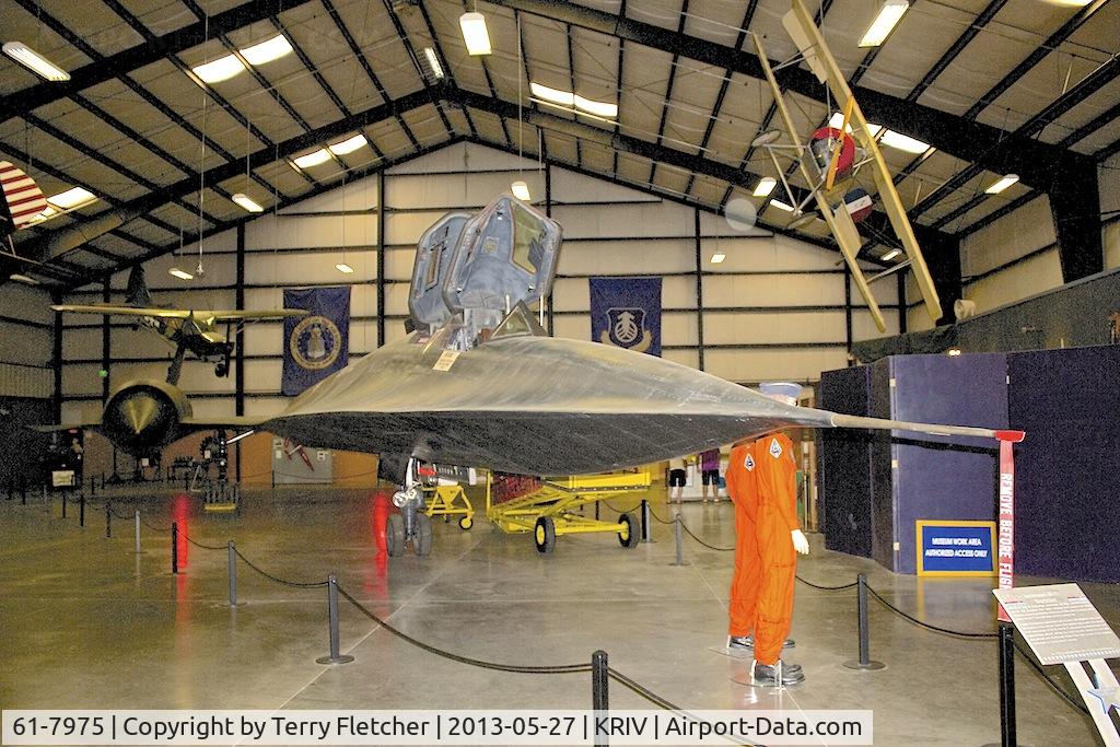 61-7975, 1961 Lockheed SR-71A Blackbird C/N 2026, At March AFB Museum , California