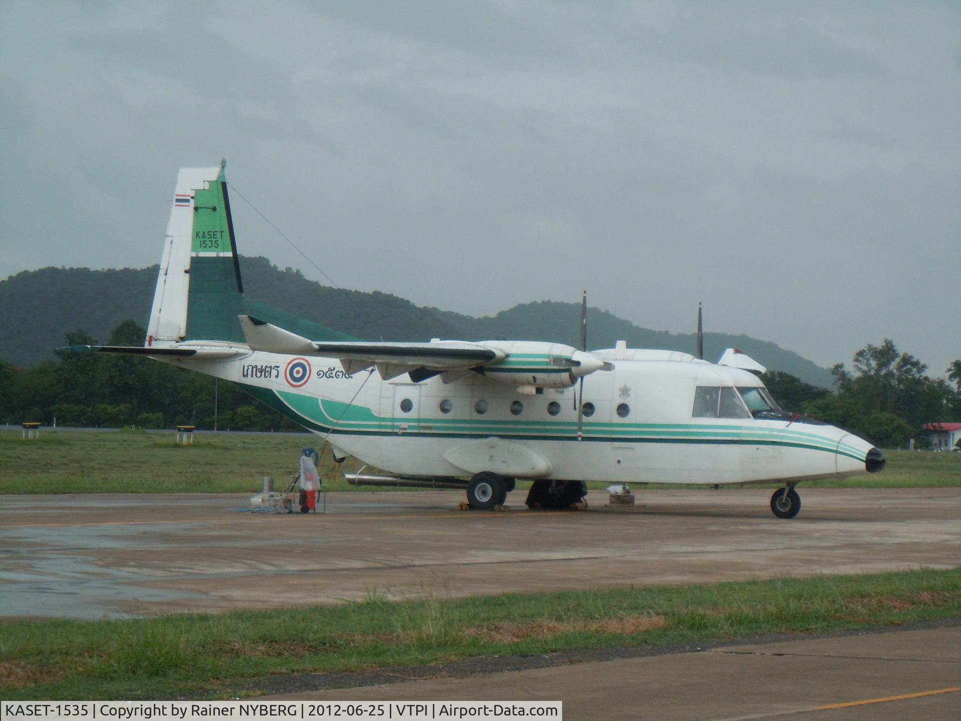 KASET-1535, 1995 CASA C-212-300 Aviocar C/N 452, C212-AA73-3-452