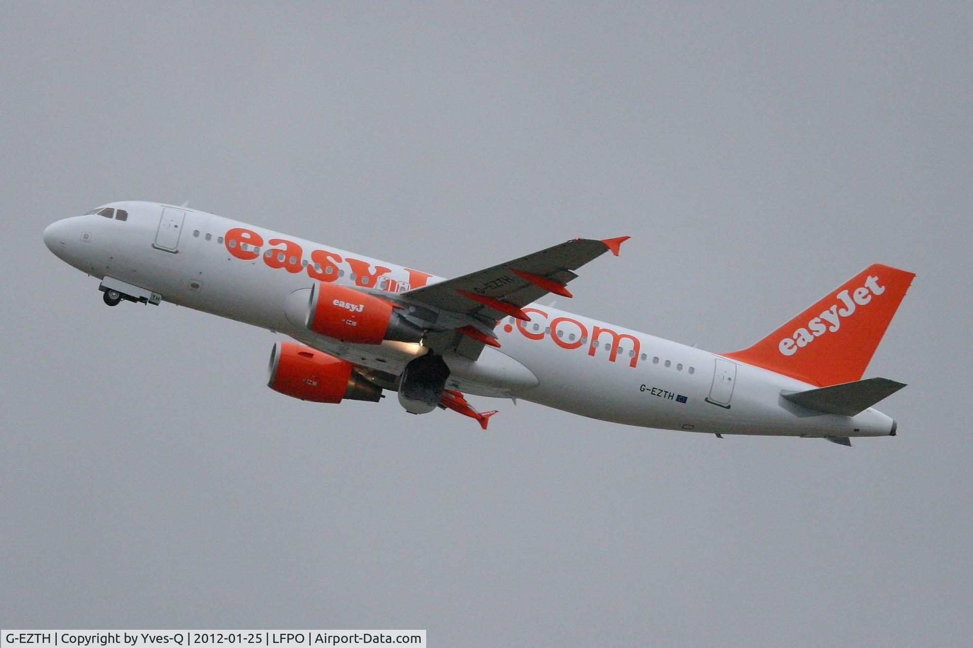 G-EZTH, 2009 Airbus A320-214 C/N 3953, Airbus A320-214, Paris Orly Airport (LFPO-ORY)