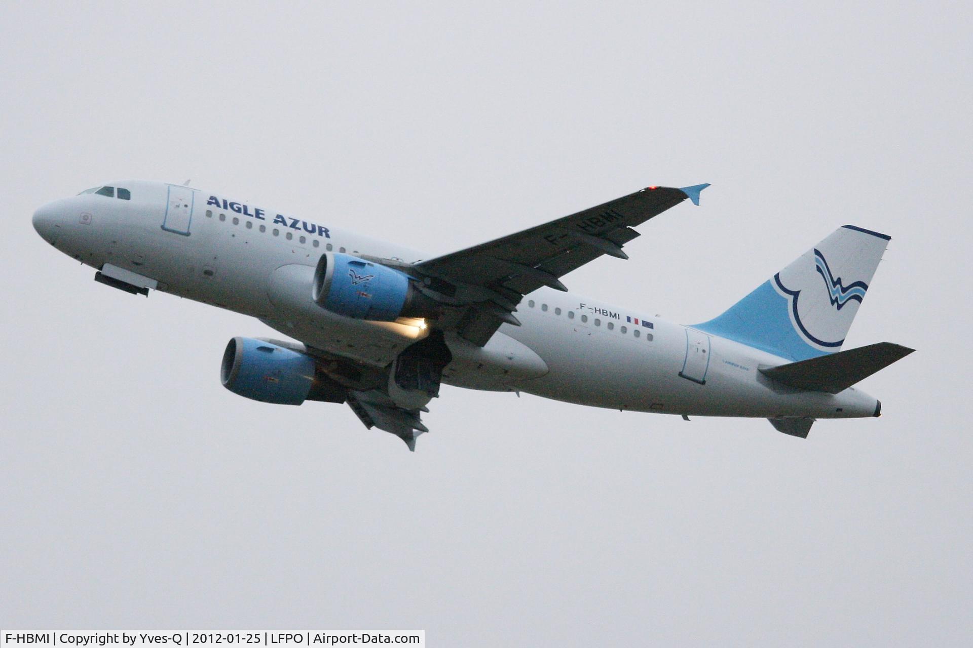 F-HBMI, 1996 Airbus A319-114 C/N 639, Airbus A319-114, Paris Orly Airport (LFPO-ORY)