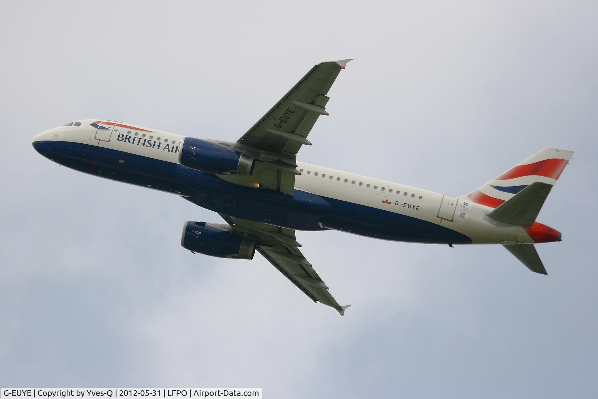 G-EUYE, 2009 Airbus A320-232 C/N 3912, Airbus A320-232, Paris Orly Airport (LFPO-ORY)