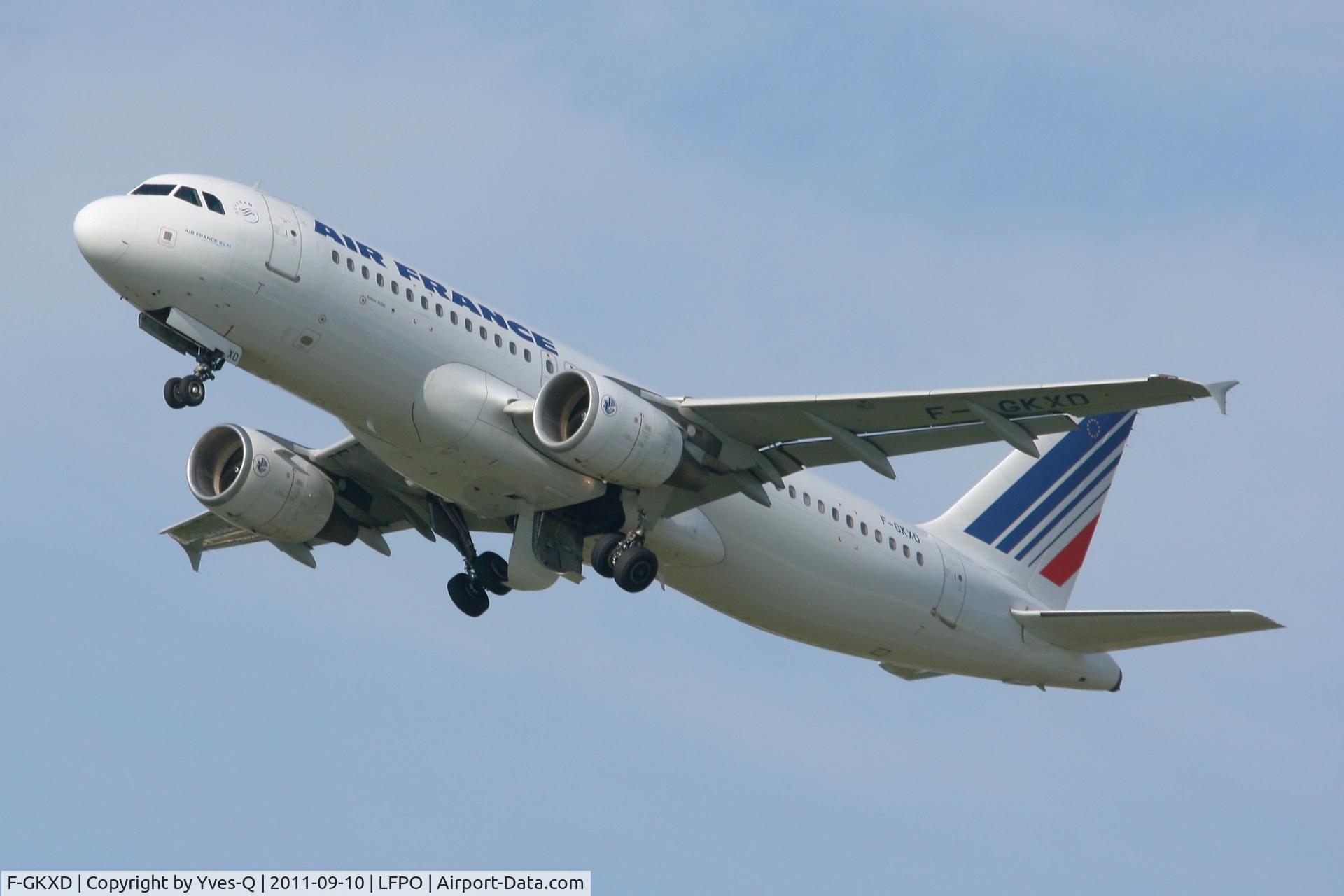 F-GKXD, 2002 Airbus A320-214 C/N 1873, Airbus A320-214, Air France, Paris Orly Airport (LFPO-ORY)