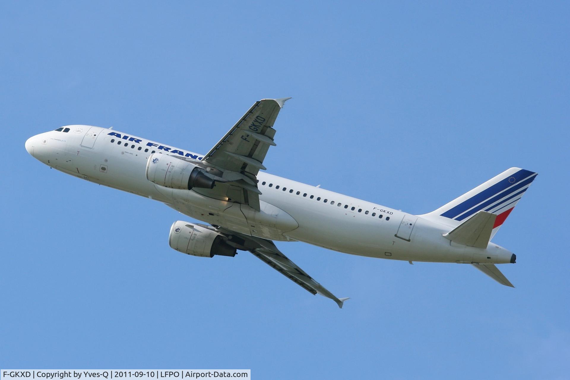 F-GKXD, 2002 Airbus A320-214 C/N 1873, Airbus A320-214, Air France, Paris Orly Airport (LFPO-ORY)