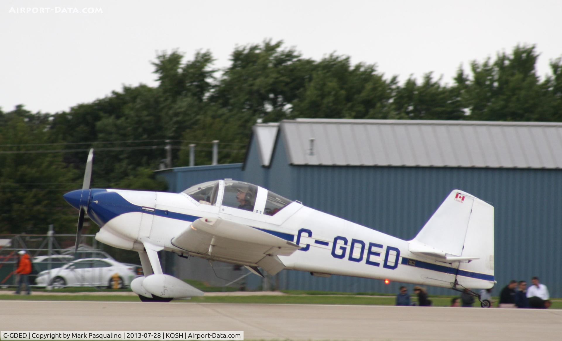 C-GDED, 1998 Vans RV-6 C/N 23611, Vans RV-6