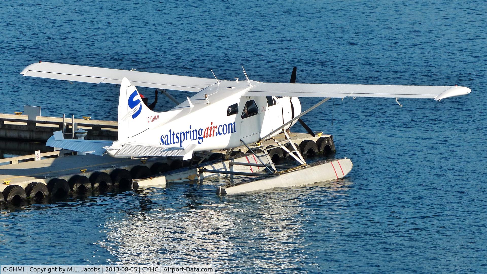 C-GHMI, 1958 De Havilland Canada DHC-2 Beaver Mk.I C/N 1215, SaltSpring Air Beaver preparing for departure in Coal Harbour.