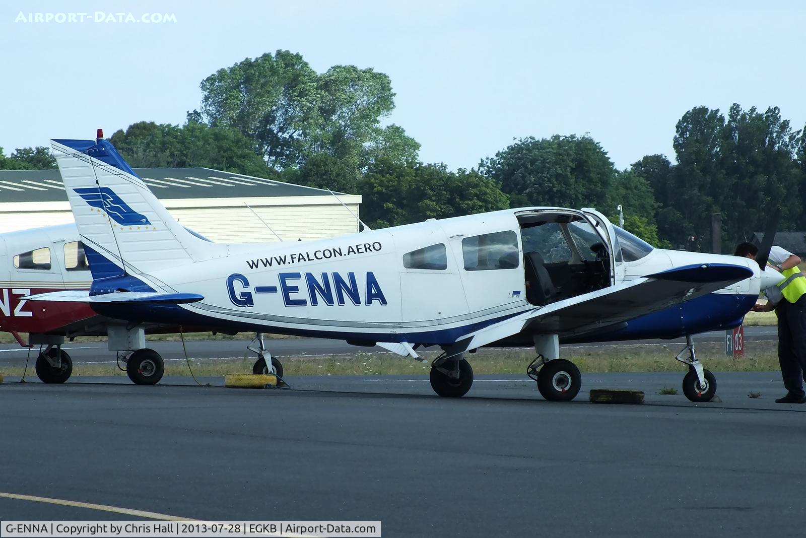 G-ENNA, 1978 Piper PA-28-161 Warrior II C/N 28-7916060, Falcon Flying Services