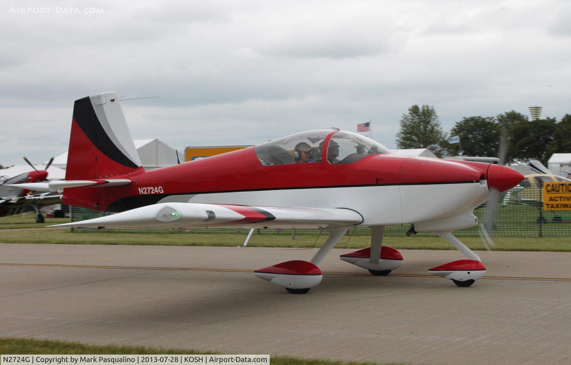 N2724G, Vans RV-9A C/N 91642, Vans RV-9A