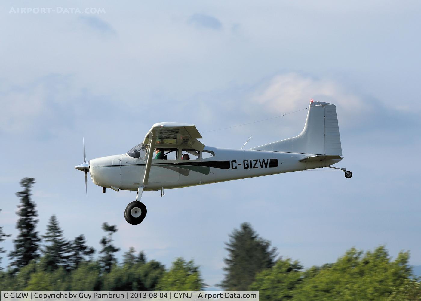 C-GIZW, 1979 Cessna 180K Skywagon C/N 18053075, Landing