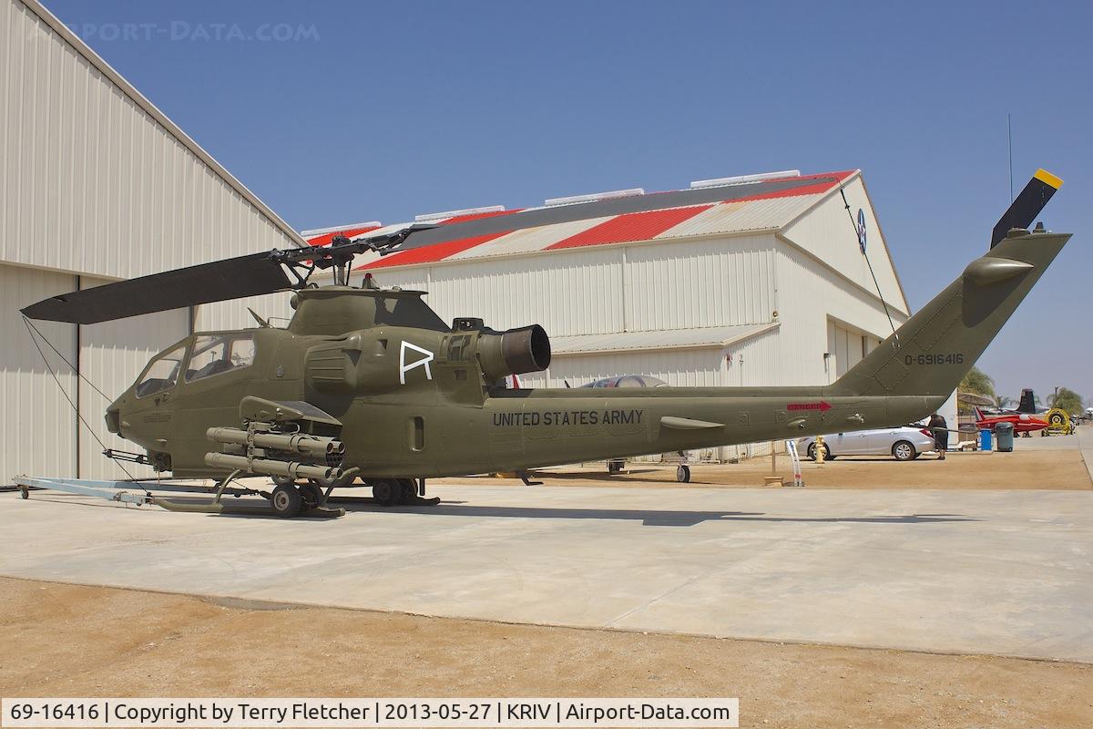 69-16416, 1969 Bell AH-1F Cobra C/N 20848, At the March Field Air Museum , Riverside , California
