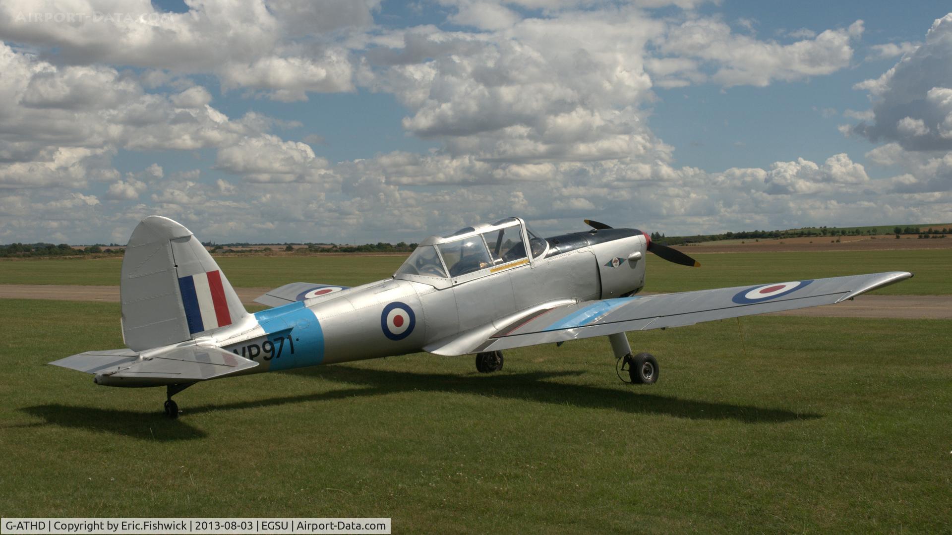G-ATHD, 1953 De Havilland DHC-1 Chipmunk T.10 C/N C1/0837, 2. WP971 visiting Duxford Airfield.