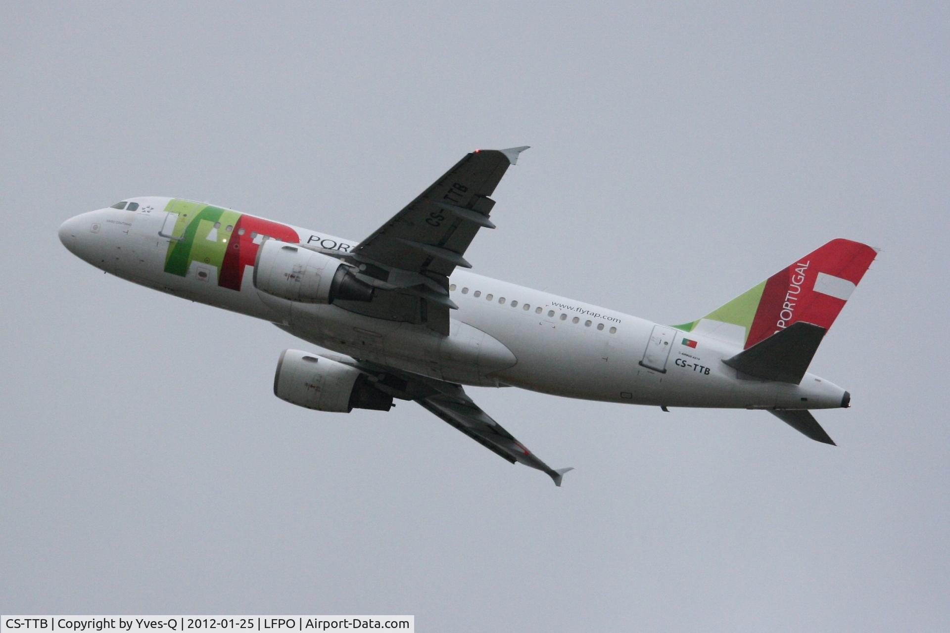 CS-TTB, 1997 Airbus A319-111 C/N 755, CS-TTB - Airbus A319-111, Paris Orly Airport (LFPO-ORY)