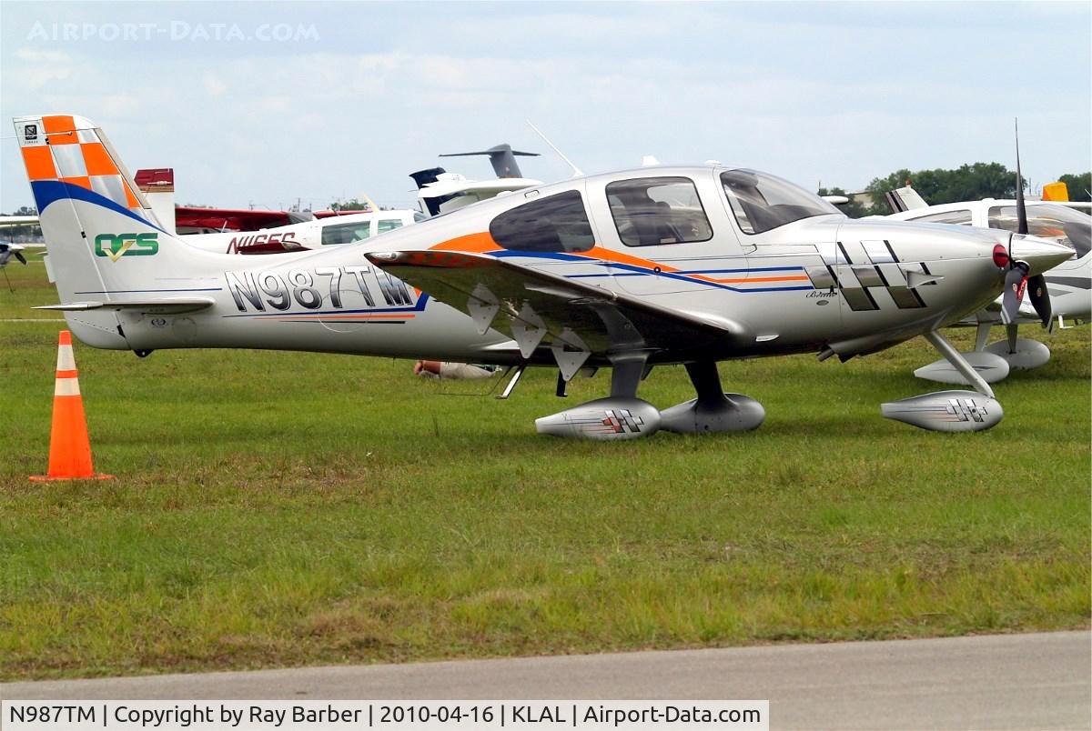 N987TM, Cirrus SR22 C/N 3531, Cirrus Design SR-22 [3531] Lakeland-Linder~N 16/04/2010