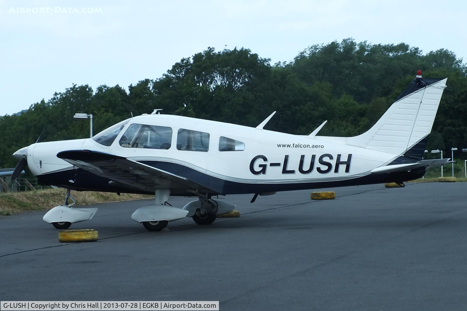 G-LUSH, 1975 Piper PA-28-151 Cherokee Warrior C/N 28-7515201, privately owned